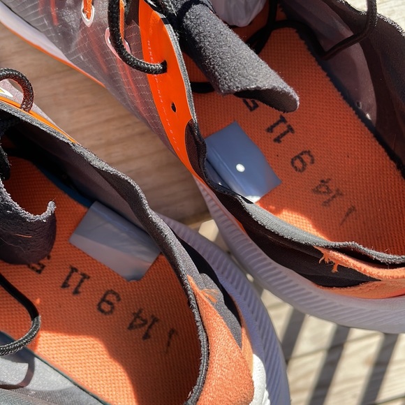 Mens Nike Sneakers- EXP- X14 SE Black/Orange/ White  Size 13 - Picture 13 of 14